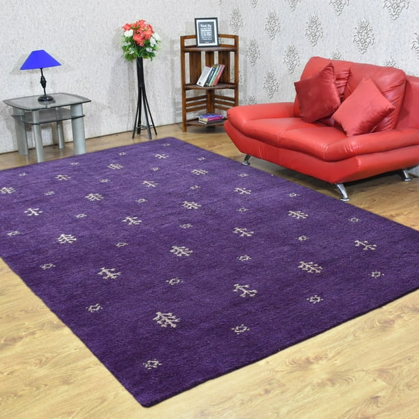 Rugsotic Carpets Hand Knotted Gabbeh Silk Mix 5'x8' Area Rug Contemporary Light Brown LSM530 Rugsotic Carpets Hand Knotted Gabbeh Silk Mix 5'x8' Area Rug Contemporary Light Brown LSM530